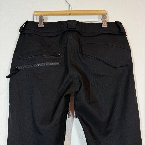 Volcom Snowboarding Ski Pants Black Stretch Slim Fit 15K Waterproof Medium - Picture 5 of 10